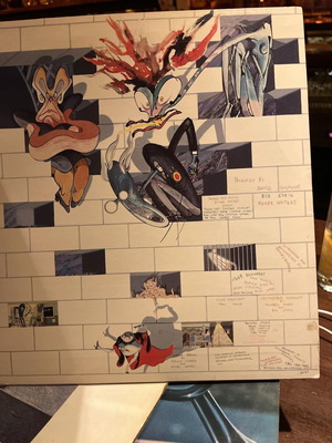 Pink Floyd The Wall double LP used 1979 progressive art rock