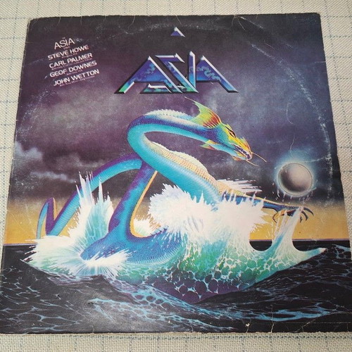 Asia LP used, Rock, Greece 1982