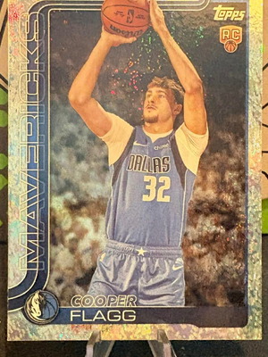 Κάρτα Cooper Flagg Rookie Holofoil Dallas Mavericks 2025-26 σαν καινούργιο