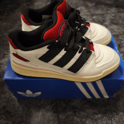 Adidas original sneakers size 38, black and white