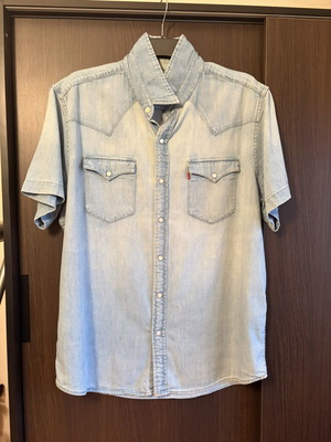 Levi's XL vintage shirt used, blue