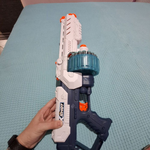 Zuru X-Shot Excel Turbo Fire toy gun like new with foam ammo