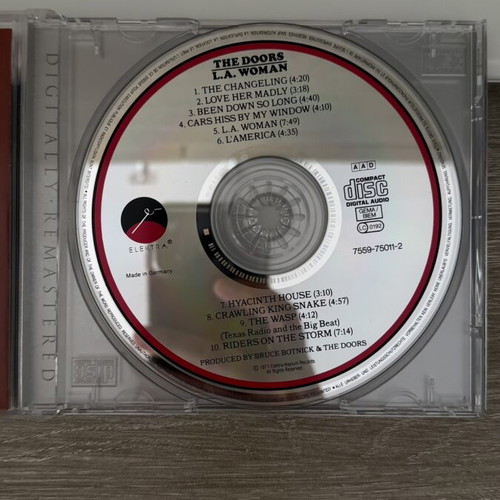 Doors L.A Woman Remastered CD like new, rock