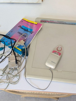 Drawing Board II Calcomp Graphics Digitizer Tablet used, model 33120