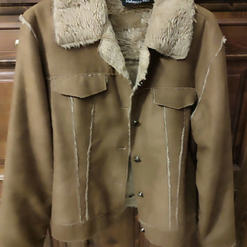 Rebecca Blu women's jacket used, brown, size S