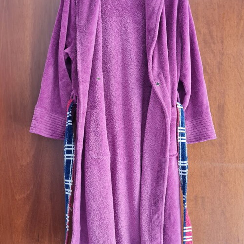 Miomare one size house robe new, purple