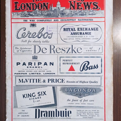 The Illustrated London News magazine used, edition 10-2-1945