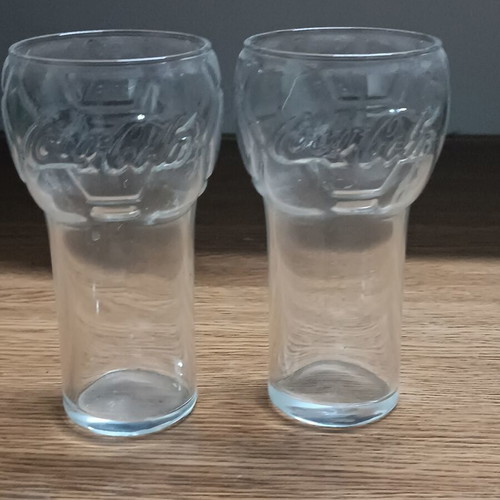 Coca Cola Glasses pack of 2, new