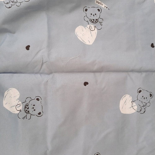 Cotton satin bed sheet set 220×240 new