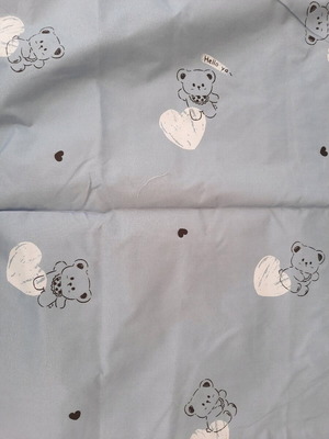 Cotton satin bed sheet set 220×240 new