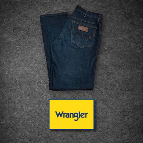 Wrangler jeans W34 L32, blue stretch