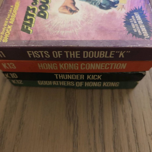 Super 8 Kung Fu films like new, collectible, set of 4