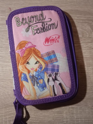 Winx pencil case used