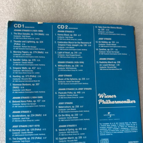 Protochronia Deutsche Grammophon 2CD like new, classical