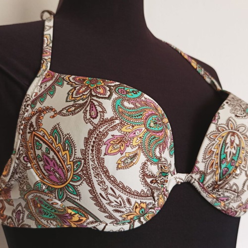 Accesorize by Monsoon Bikini Top Paisley New, UK16 EU44