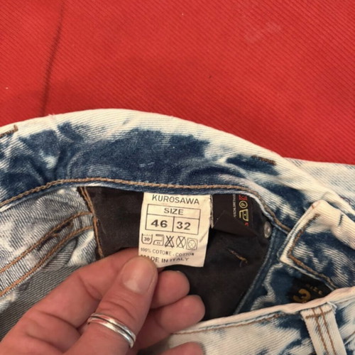 Takeshy Kurosawa white jeans like new, size M 38 10