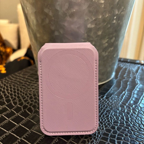 ESR magnetic card holder and iPhone phone stand new lilac