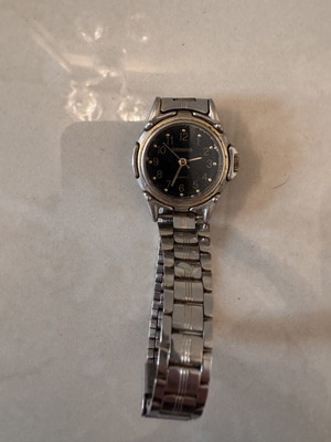 Catamaran vintage wristwatch used, silver