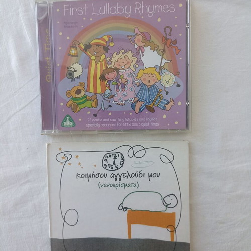 First Lullaby Rhymes CD with bonus Koimisou Aggeloudi Mou CD used