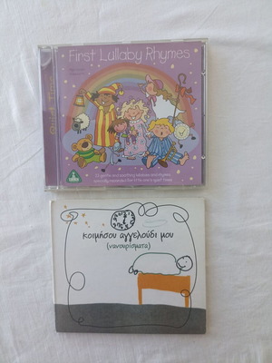 First Lullaby Rhymes CD with bonus Koimisou Aggeloudi Mou CD used