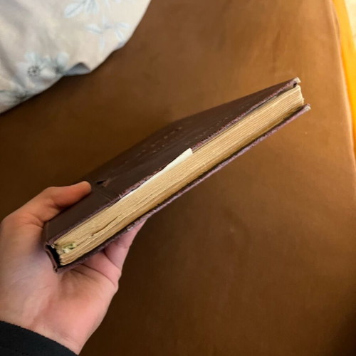 Louvre book used from 1913 with detached pages