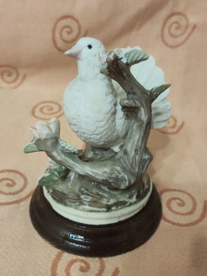 Vintage porcelain decorative figurine used