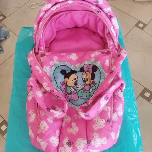Port Bebe Disney doll carrier, pink