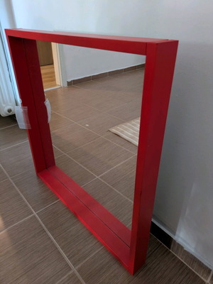 Ikea TURBOKASTANJ mirror 75x75 cm new