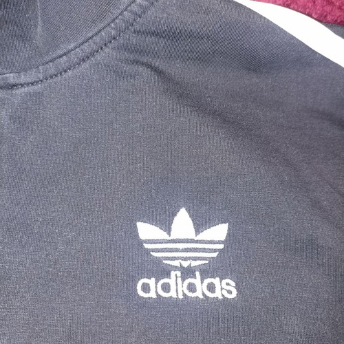 Adidas jacket used, size XXL, with stain and zipper damage