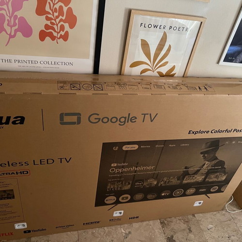 Dahua 86" 4K UHD Google TV Frameless LED TV new
