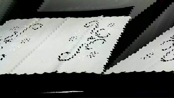 Εργόχειρα ( VINTAGE ) χειροποίητο τραπεζομάντηλο