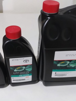 Αντιψυκτικό υγρό Toyota Genuine Super Long Life Coolant Pre-Mixed Pink 7 λίτρα καινούργιο