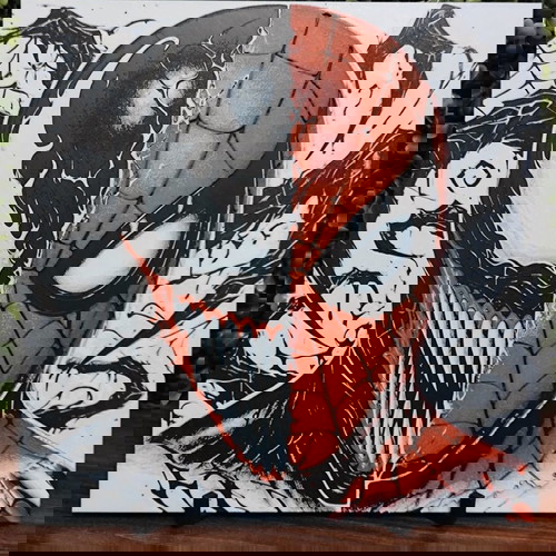 Spiderman and Venom Hueforge
