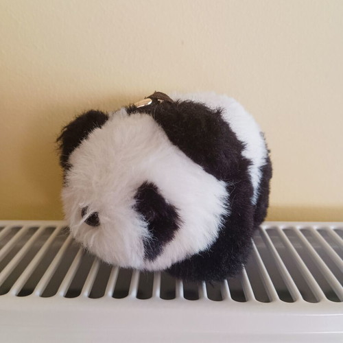Plush Panda Keychain like new