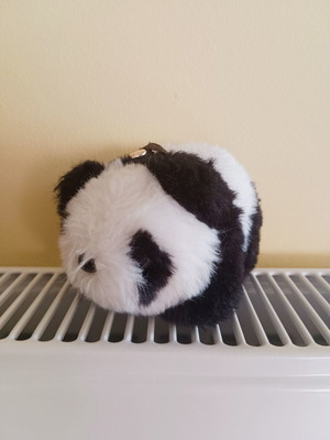 Plush Panda Keychain like new