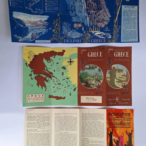 Archaeological Site Programs 1964 like new, vintage
