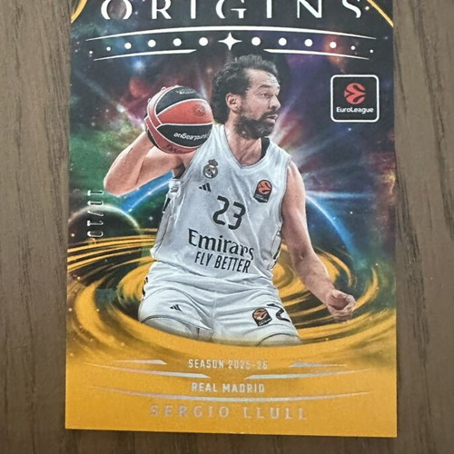 Panini EuroLeague Origins Sergio Llull card /10