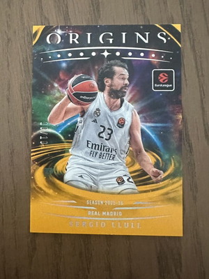 Panini EuroLeague Origins Sergio Llull card /10