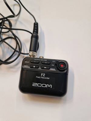 Zoom F2 Μονοκάναλος Ψηφιακός Φορητός Εγγραφέας Μεταχειρισμένος