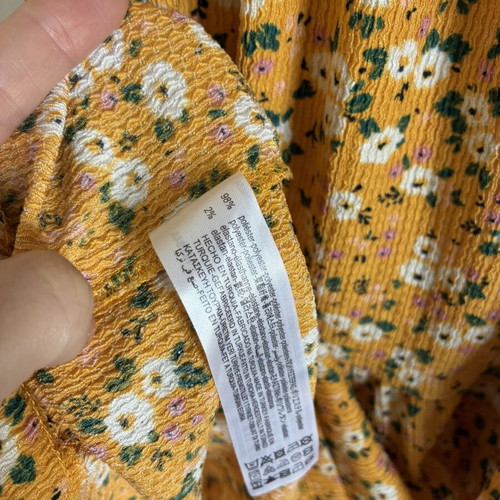 Floral dress Bershka like new, size S