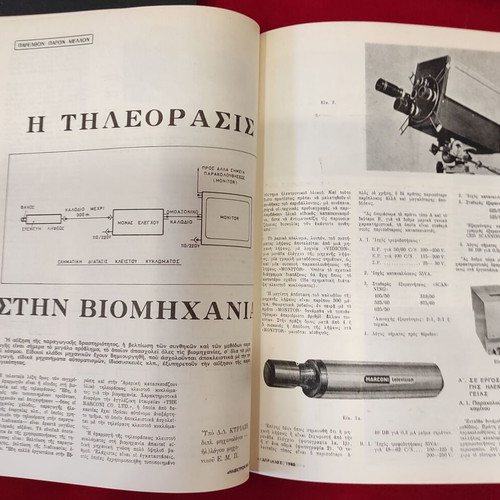 Elektronika Nea 6-volume edition 1966-1970 with repair guides