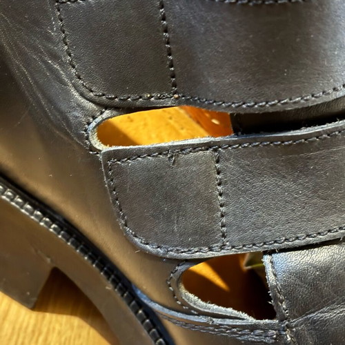 Leather shoes