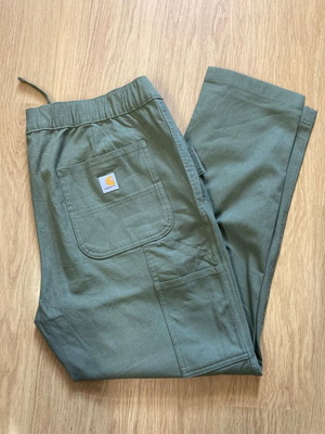 Carhartt Wip Y2K Relaxed Fit Cargo Pant Like New, Green, L W32 L30