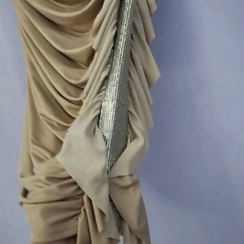 Blouse with one shoulder like new, size L