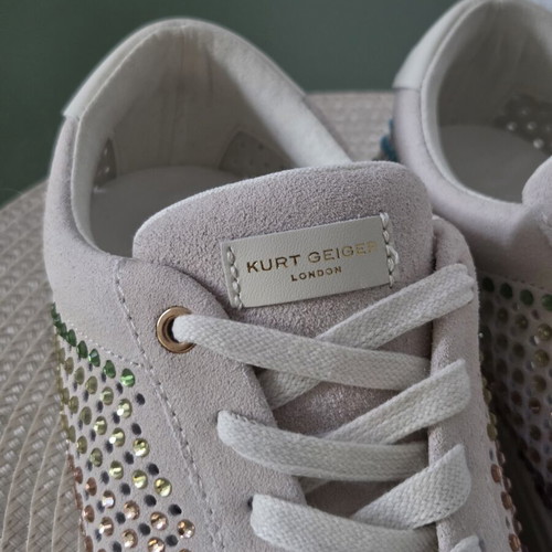 Kurt Geiger London Crystal Sneakers brand new, size 38, multicolor crystals
