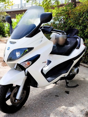 Piaggio X EVO 250 σκούτερ μεταχειρισμένο, 2014, 48680 χλμ, άσπρο