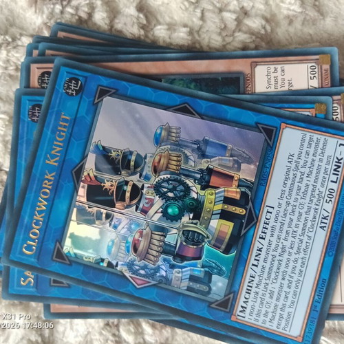 Yu-Gi-Oh Clockwork Knight V.2 Ultra Rare card like new