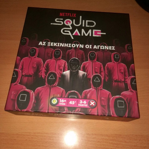 Squid Game Netflix board game like new, 3-6 players, 16+ years