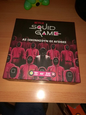 Squid Game Netflix board game like new, 3-6 players, 16+ years