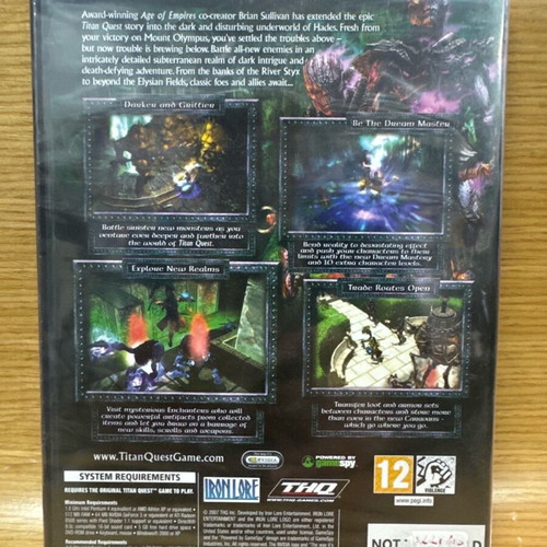 Titan Quest Immortal Throne PC new collectible with seal